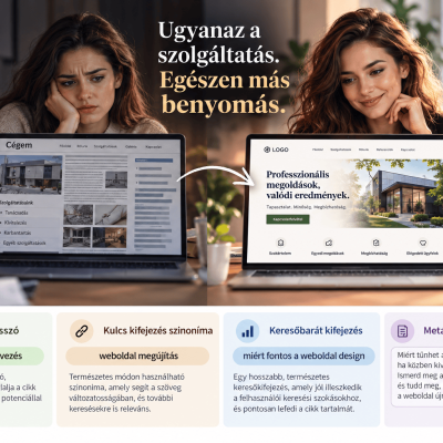 Miért érzed amatőrnek a weboldaladat, miközben valójában jó a szolgáltatásod?