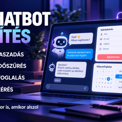 AI-chatbot készítés: így szerezhetsz érdeklődőket akkor is, amikor alszol